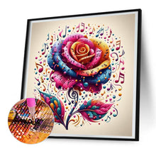 Load image into Gallery viewer, Diamond Painting - Full Round - musical note flowers (30*30CM)