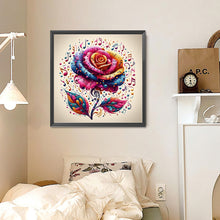 Load image into Gallery viewer, Diamond Painting - Full Round - musical note flowers (30*30CM)