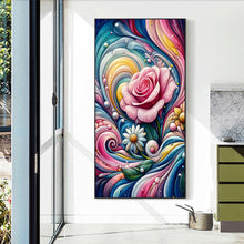 Load image into Gallery viewer, Diamond Painting - Full Round - Parting rose (40*70CM)