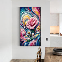 Load image into Gallery viewer, Diamond Painting - Full Round - Parting rose (40*70CM)