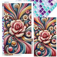 Load image into Gallery viewer, Diamond Painting - Full Round - Parting rose (40*70CM)