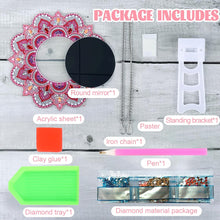 Load image into Gallery viewer, Mandala Acrylic Special Shape Desktop Diamond Mirror Art Kits for Dressing Table
