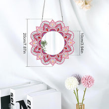 Load image into Gallery viewer, Mandala Acrylic Special Shape Desktop Diamond Mirror Art Kits for Dressing Table