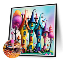 Load image into Gallery viewer, Diamond Painting - Full Round - Colorful house (30*30CM)