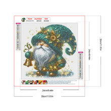 Load image into Gallery viewer, Diamond Painting - Full Round - Christmas gnome (30*30CM)