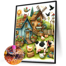 Load image into Gallery viewer, Diamond Painting - Full Round - Farm cow (40*50CM)