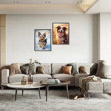 Load image into Gallery viewer, 2pcs Round Diamond Painting Set - Animal series (30*40CM)