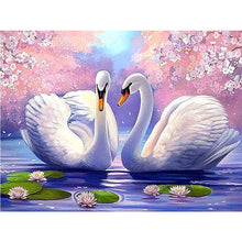 Load image into Gallery viewer, 2pcs Round Diamond Painting Set - Animal series (40*30CM)