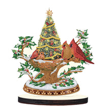 Load image into Gallery viewer, 4Pcs Christmas Snowman Desktop Diamond Painting Ornaments for Home Office Decor