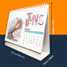 Load image into Gallery viewer, 2025 Special Shape Cup Desktop Diamond Standing Calendar for Bedroom Living Room