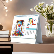 Load image into Gallery viewer, 2025 Special Shape Cup Desktop Diamond Standing Calendar for Bedroom Living Room