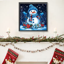 Load image into Gallery viewer, Diamond Painting - Full Round - Snowman (40*40CM)