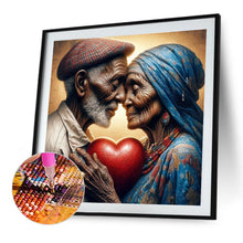 Load image into Gallery viewer, Diamond Painting - Full Round - Grandpa and grandma (40*40CM)