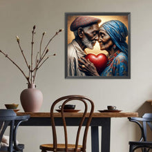 Load image into Gallery viewer, Diamond Painting - Full Round - Grandpa and grandma (40*40CM)