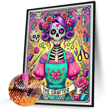 Load image into Gallery viewer, Diamond Painting - Full Round - Abstract girl tarot card (40*50CM)