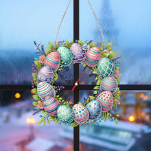 Load image into Gallery viewer, Acrylic Special Shape Easter Diamond Painting Clock Handicraft for Wall Decor