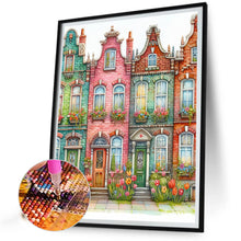Load image into Gallery viewer, Diamond Painting - Full Round - House street (40*50CM)