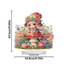 Load image into Gallery viewer, Acrylic Special Shape Flower Candle Desktop Diamond Art Kits Bedroom Table Decor