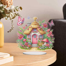 Load image into Gallery viewer, Acrylic Special Shape Flower Candle Desktop Diamond Art Kits Bedroom Table Decor