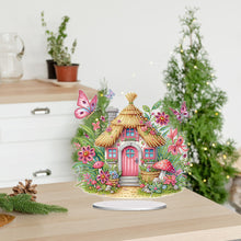 Load image into Gallery viewer, Acrylic Special Shape Flower Candle Desktop Diamond Art Kits Bedroom Table Decor