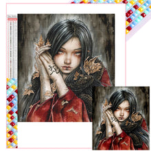 Load image into Gallery viewer, Diamond Painting - Full Square - Snake woman (45*50CM)