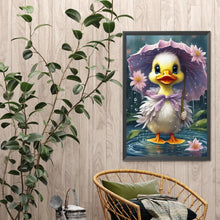 Load image into Gallery viewer, Diamond Painting - Full Square - Duck with umbrella (40*60CM)