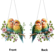 Load image into Gallery viewer, Acrylic Special Shape Birds Diamond Painting Hanging Pendant Diamond Art Decors