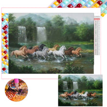 Load image into Gallery viewer, Diamond Painting - Full Square - Horse (50*70CM)
