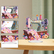 Load image into Gallery viewer, Acrylic Special Shape Flower Sewing Tool Diamond Painting Desktop Decorations