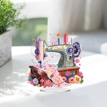Load image into Gallery viewer, Acrylic Special Shape Flower Sewing Tool Diamond Painting Desktop Decorations