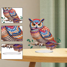 Load image into Gallery viewer, Acrylic Special Shape Owl 5D DIY Diamond Painting Art Tabletop Decorations