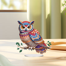 Load image into Gallery viewer, Acrylic Special Shape Owl 5D DIY Diamond Painting Art Tabletop Decorations