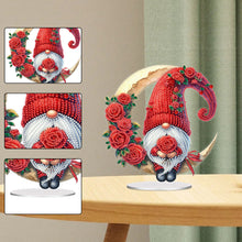 Load image into Gallery viewer, Acrylic Special Shape Moon Gnome Diamond Painting Desktop Ornaments for Home