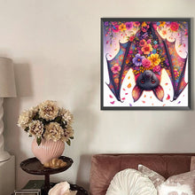 Load image into Gallery viewer, AB Diamond Painting - Full Round - Sunset flower bat (30*30CM)