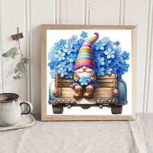 Load image into Gallery viewer, AB Diamond Painting - Full Round - Forget-me-not gnome (30*30CM)