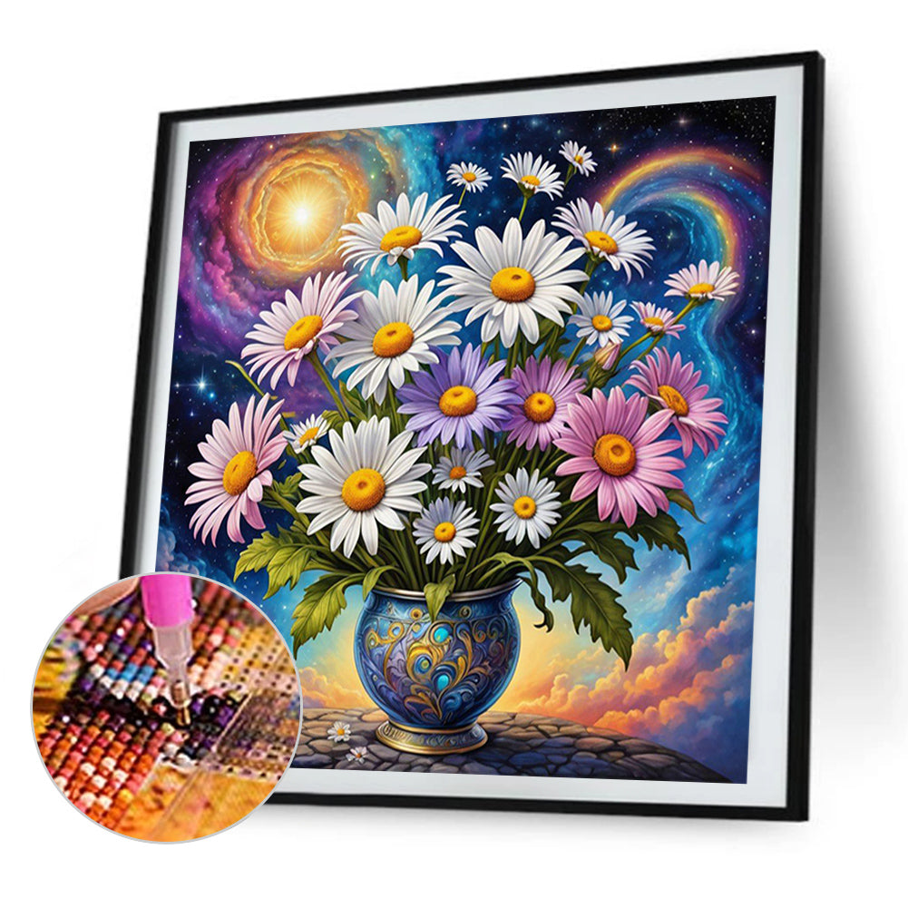 AB Diamond Painting - Full Round - Daisy (30*30CM)