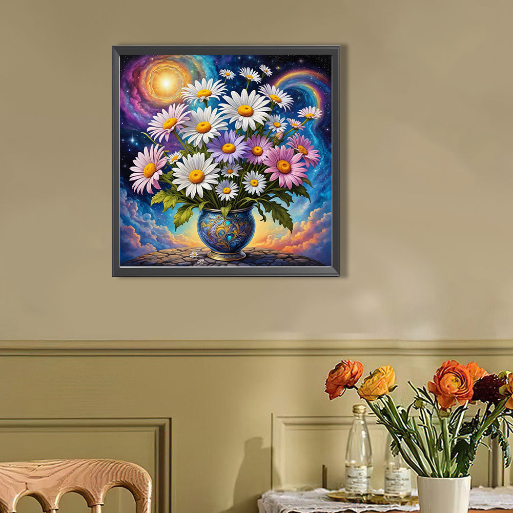 AB Diamond Painting - Full Round - Daisy (30*30CM)