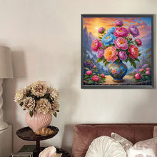Load image into Gallery viewer, AB Diamond Painting - Full Round - Peony (30*30CM)