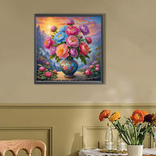 Load image into Gallery viewer, AB Diamond Painting - Full Round - Peony (30*30CM)