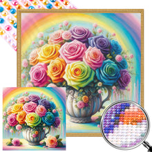Load image into Gallery viewer, AB Diamond Painting - Full Round - Rose (30*30CM)