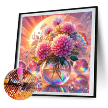 Load image into Gallery viewer, AB Diamond Painting - Full Round - Pink chrysanthemum (30*30CM)