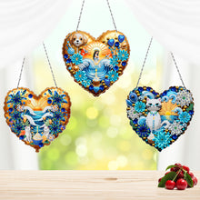 Load image into Gallery viewer, Ocean Waves 5D DIY Diamond Painting Dots Pendant Rhinestone Diamond Art Pendants