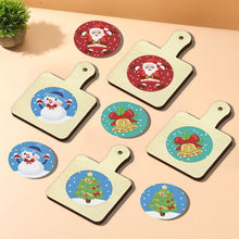 Load image into Gallery viewer, 4Pcs Bird Diamond Art Place Mats Round Diamond Painting Table Mats for Beginners