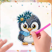 Load image into Gallery viewer, 6Pcs Penguin Diamond Painting Fridge Magnet Diamond Art Magnets Decals