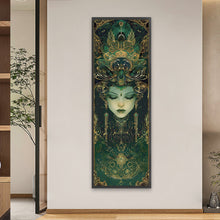 Load image into Gallery viewer, Diamond Painting - Full Square - Green forest woman (30*90CM)