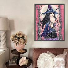 Load image into Gallery viewer, AB Diamond Painting - Full Round - Mysterious witch (40*50CM)