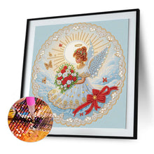 Load image into Gallery viewer, Diamond Painting - Partial Special Shaped - Angel girl (30*30CM)