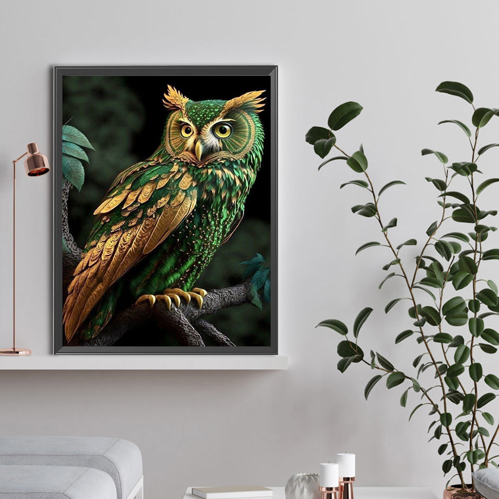Diamond Painting - Full Round - Owl (30*40CM)