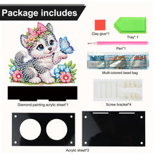 Load image into Gallery viewer, Flower Fairy Diamond Painting Candle Holder Ornaments Aromatherapy Candle Holder