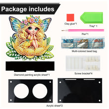 Load image into Gallery viewer, Flower Fairy Diamond Painting Candle Holder Ornaments Aromatherapy Candle Holder